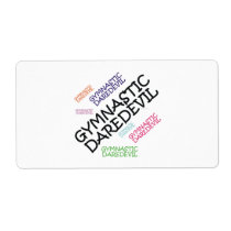 TOP Gymnastics Daredevil labels