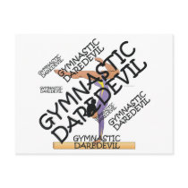 TOP Gymnastics Daredevil postcards by teepossible TOP Gymnastics Daredevil postcards