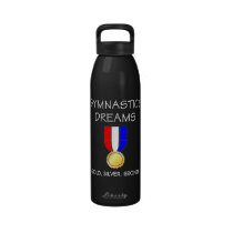TOP Gymnastics Dreams water bottles
