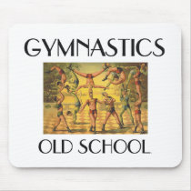 TOP Gymnastics Old School Mouse Pad