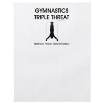 TOP Gymnastics Triple Threat Flyer Design