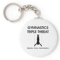 TOP Gymnastics Triple Threat (Men's) Keychain