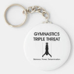 TOP Gymnastics Triple Threat (Men's) Keychain