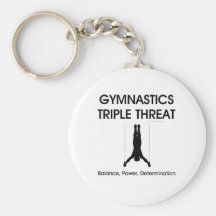 TOP Gymnastics Triple Threat (Men's) Keychain