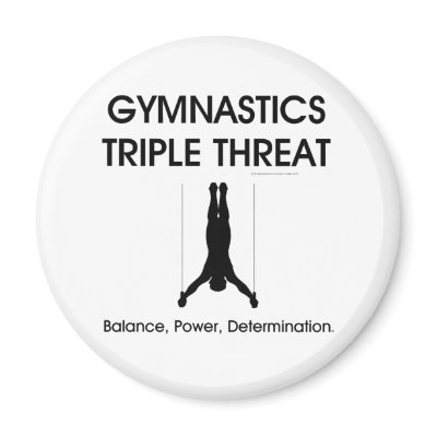 TOP Gymnastics Triple Threat (Men's) Magnet