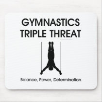 TOP Gymnastics Triple Threat (Men's) Mouse Pads