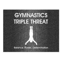TOP Gymnastics Triple Threat (Men's) Post Card
