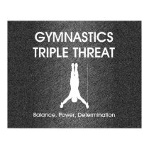 TOP Gymnastics Triple Threat (Men's) Poster