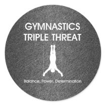 TOP Gymnastics Triple Threat (Men's) Sticker