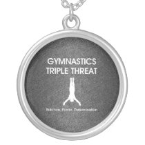 TOP Gymnastics Triple Threat necklaces