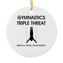 TOP Gymnastics Triple Threat Christmas Tree Ornaments