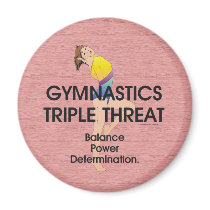 TOP Gymnastics Triple Threat (W) Magnets