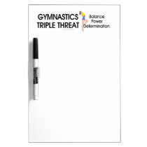 TOP Gymnastics Triple (W) dry erase boards