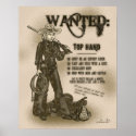 Top Hand Cowgirl Poster posters