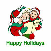 TOP Happy Holidays photo sculptures