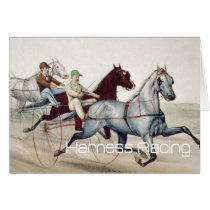 TOP Harness Racing Greeting Cards