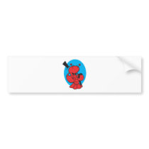 top hat and bowtie lobster bumper stickers
