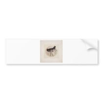 Top Hat and Cane Flea Bumper Sticker