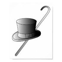 Top Hat and Cane posters by White_Wedding Top Hat and Cane posters