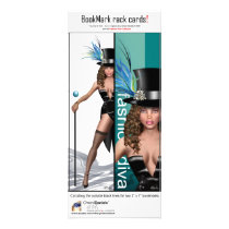 Top Hat and Tails "Sierra" Bookmark Rack Card
