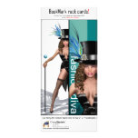 Top Hat and Tails "Sierra" Bookmark Rack Card rack cards