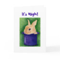 Top Hat Bunny Card