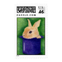 Top Hat Bunny Stamp stamp