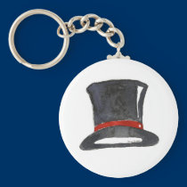 Top Hat Keychain