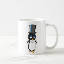 Top Hat Penguin mugs