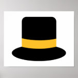Top hat posters