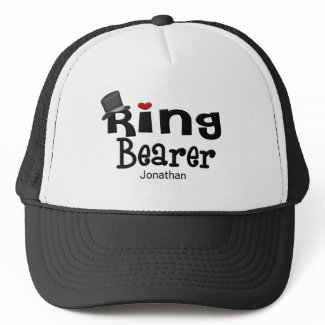 Top Hat Ring Bearer hat
