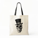 Top hat skull bags