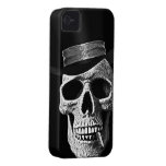 Top hat skull iPhone 4 cases