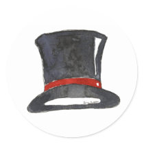 Top Hat Sticker by ginyhogan Top Hat Sticker