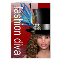 Top Hat & Tails - "Sierra" Card (close up)