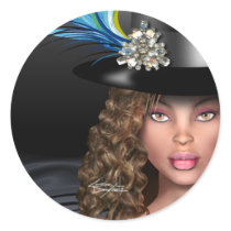 Top Hat & Tails - "Sierra" Fine Art Jumbo Stickers