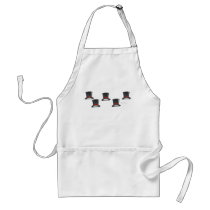Top Hats Apron by ginyhogan Top Hats Apron