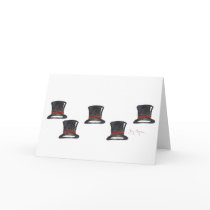 Top Hats Cards by ginyhogan Top Hats Cards