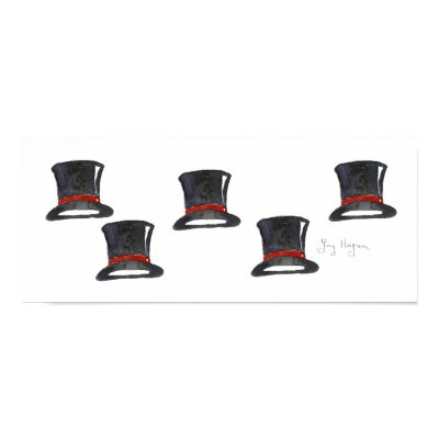 Top Hats Posters & Prints by ginyhogan