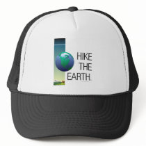 TOP Hike The Earth Trucker Hat