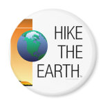 TOP Hike The Earth Fridge Magnet