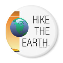 TOP Hike The Earth Fridge Magnet