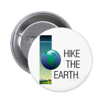 TOP Hike The Earth Pinback Button