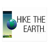 TOP Hike The Earth Postcard