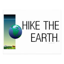 TOP Hike The Earth Postcard