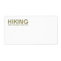 TOP Hiking Fun labels