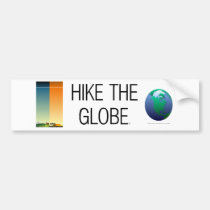 TOP Hiking the Globe bumper stickers