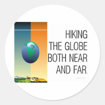TOP Hiking the Globe stickers