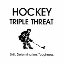 TOP Hockey Triple Threat photo sculptures by teepossible TOP Hockey Triple Threat photo sculptures