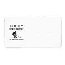 TOP Hockey Triple Threat labels
